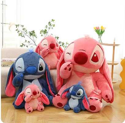 Плюшена играчка Lilo Stitch, 55см, Лило Стич плюшени, Плюшен Стич