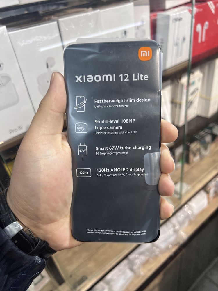 Xiaomi 12 lite 256 GB xolati yangi