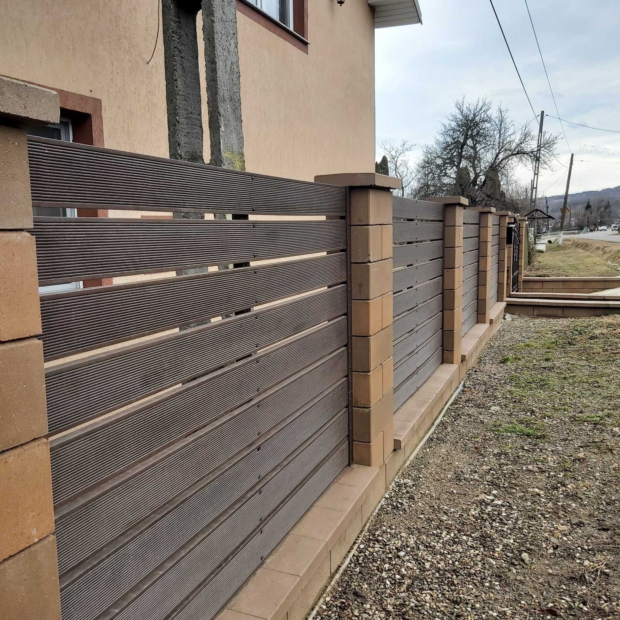 Scandura gard WPC /deck WPC- PRODUCATOR ILFOV/ lungimi personalizate
