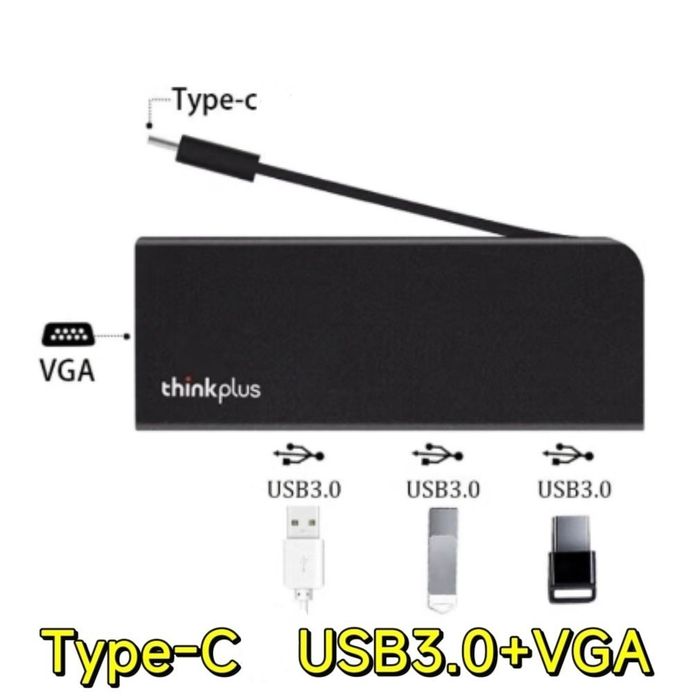 Lenovo Type-C to USB VGA