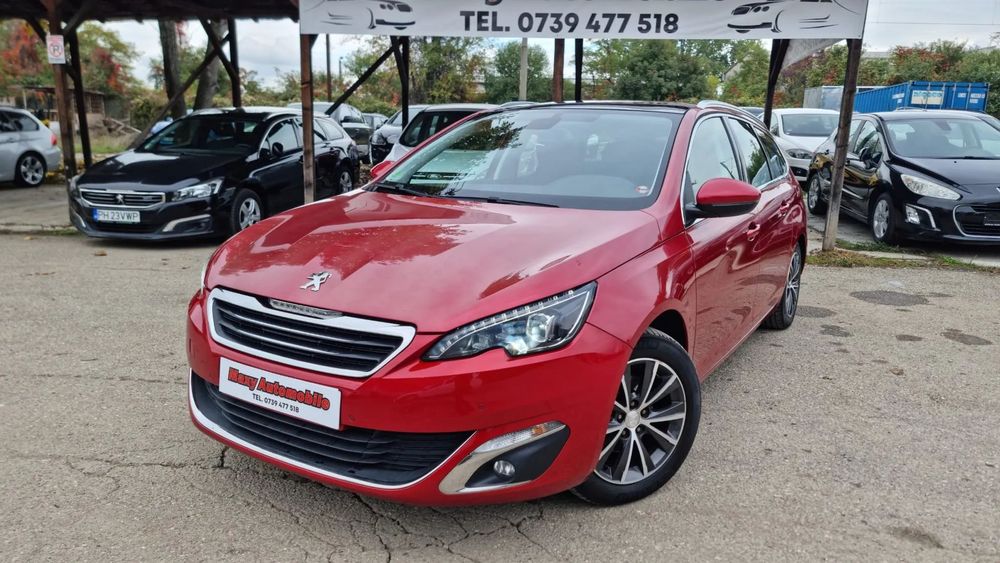 Peugeot 308 EURO 6, Navigatie, Panoramic, 2 Seturi de Roti, Senzori fata/spate