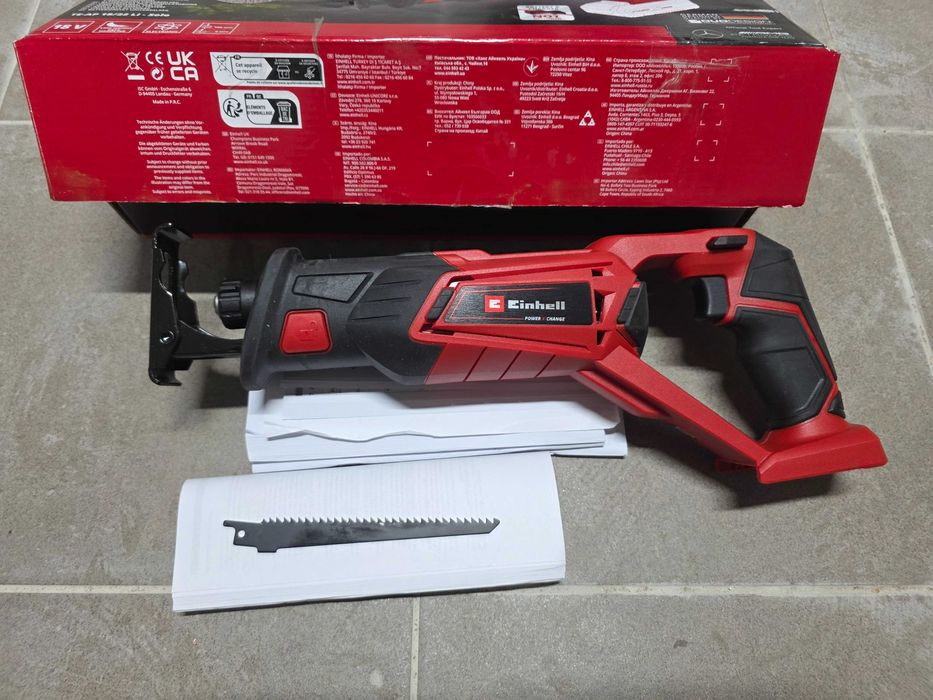 Fierastrau sabie Einhell Power-X-Change universal fara acumulator