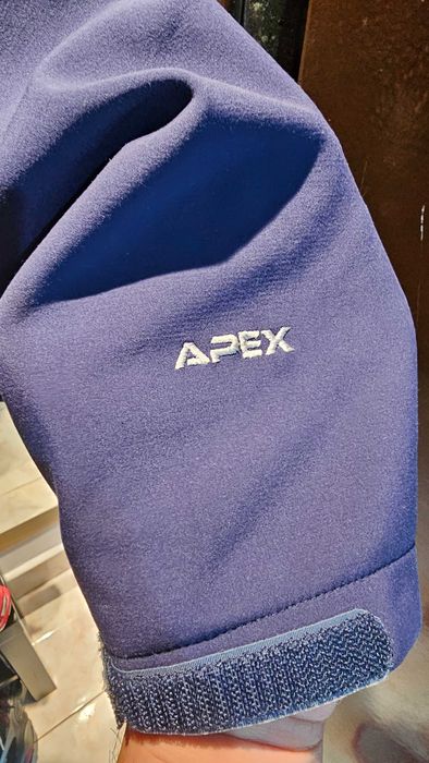 Jacheta outdoor The North Face Apex, albastra ,softshell, mărimea XL