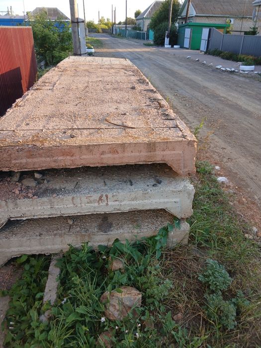 Продам плиты б/у 6метров