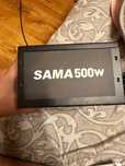Продаю блок питания SAMA CTX-500-SW 500 W 80PLUS White (апгрейжу ПК):
