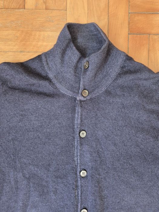 Cardigan artizanal bărbătesc Filippo De Laurentiis, Lână Merino - 50