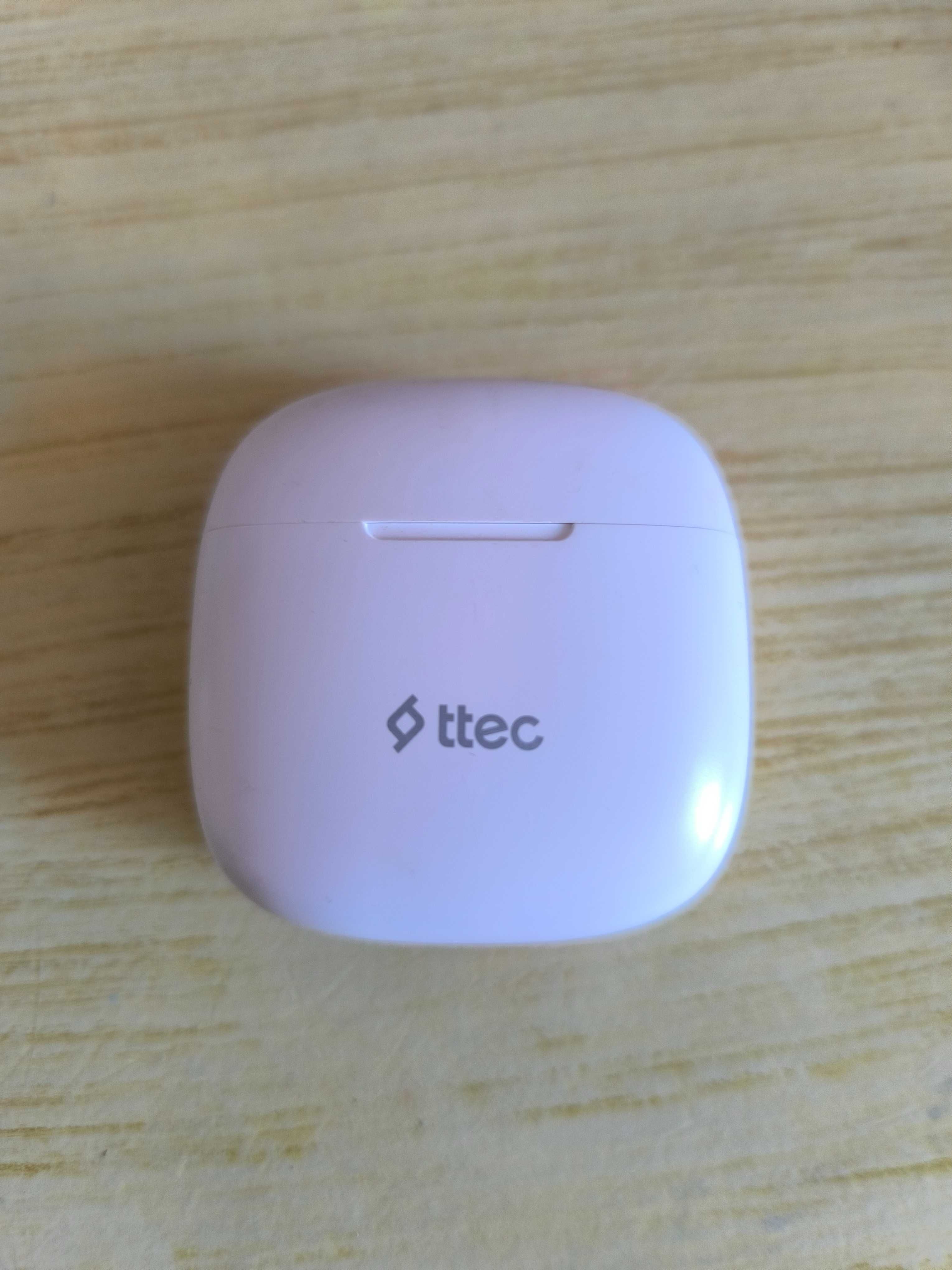 Нови бели Bluetooth слушалки ttec Mode, TWS