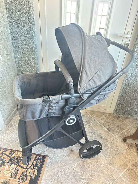 Бебешка количка с трансформираща се седалка 3в1 KikkaBoo Gianni, Black
