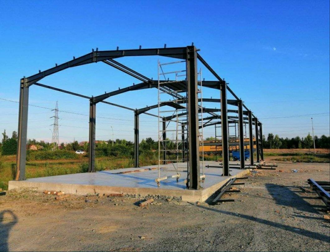 Vând hală metalică conform proiectului dvs lucrăm fără avans
