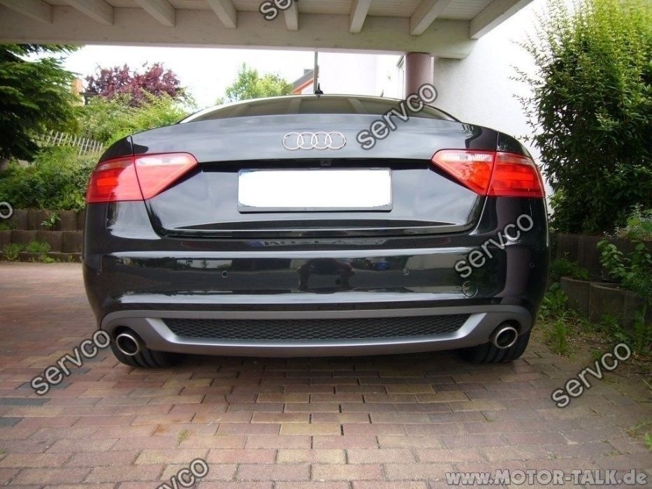 Difuzor spoiler sline s-line s line Audi A5 sportback 2009-2012 v1