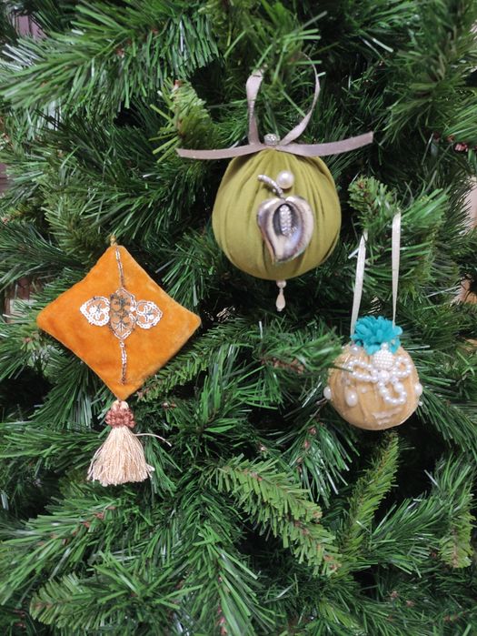 10 globuri Crăciun handmade unicat