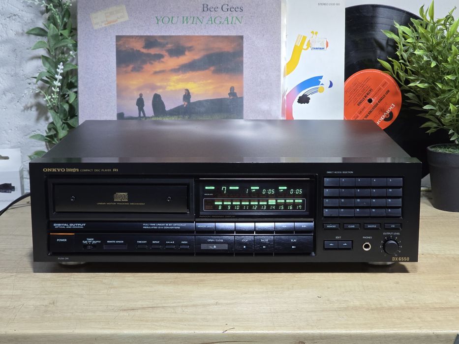Cd player ONKYO INTEGRA DX-6550, vârf de gamă,  hifi stereo, black