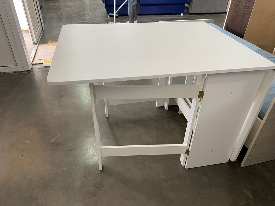 Стол книжка, стол тумба, 180/82/77  в наличий углы овальные, края пвх