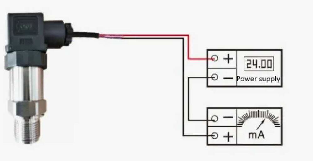 Датчик давления с проводом автоматического обнаружения