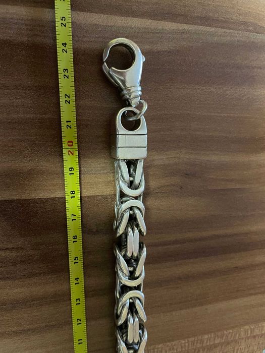 Масивна мъжка сребърна гривна 4,50лв./гр.