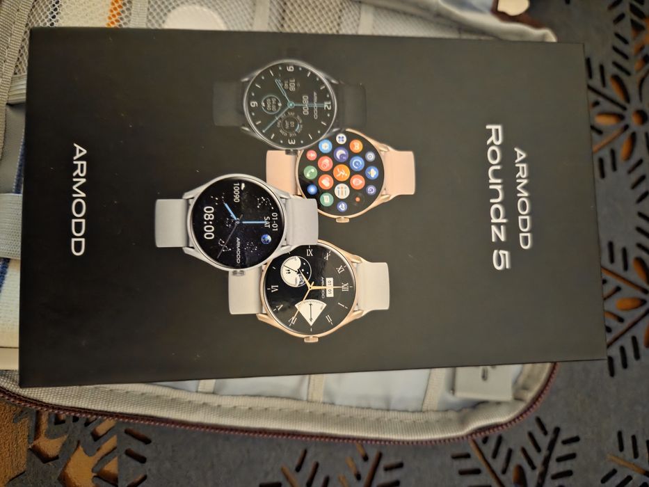 ARMODD Roundz 5 смарт часовник с българско меню.