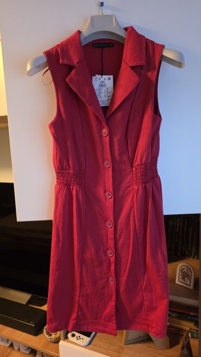 Rochie Mohito XXS Rosie Bumbac Fara Maneci Noua Cu Eticheta