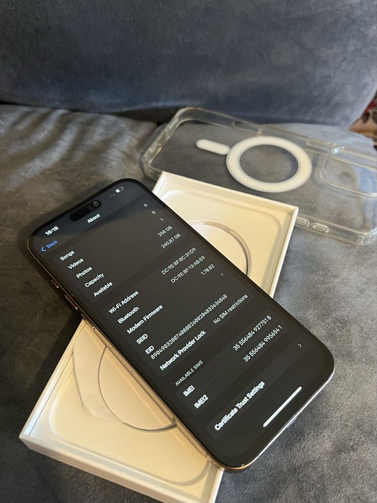 Iphone 16 PRO MAX Desert Gold 256GB