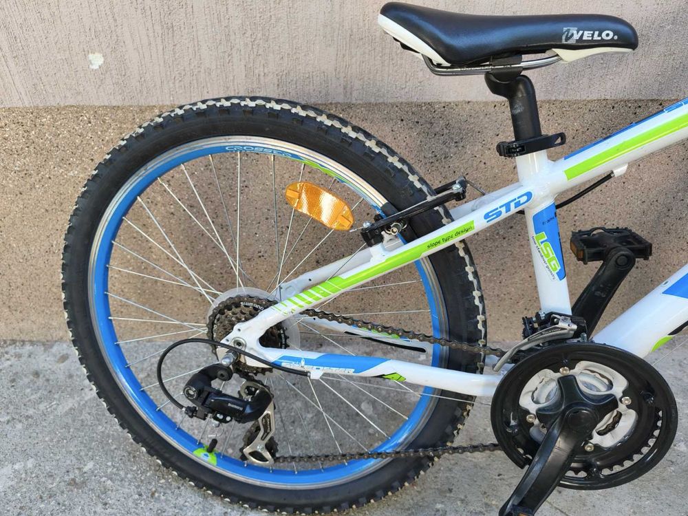 Алуминиев детски велосипед 24 цола Cross