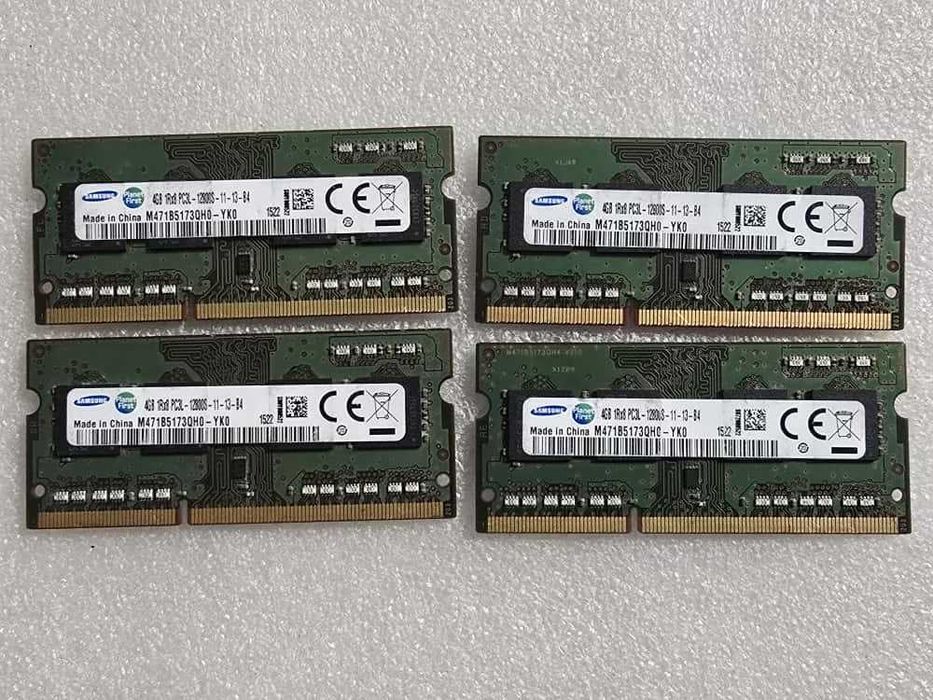 Memorie RAM laptop Samsung 4GB DDR3 1600MHz 1.35V Low Voltage