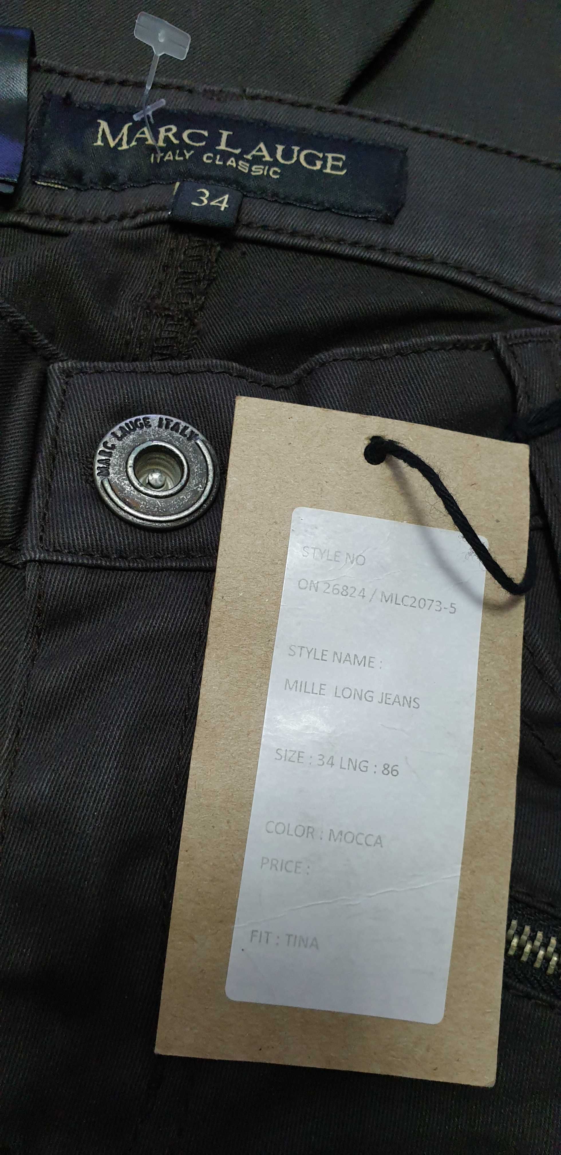 Marc Lauge Italy jens XS, cerați, maro, noi, brand, firmă