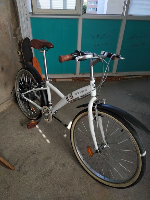 Bicicletă de oraș pentru fete Btwin Poply 300 24", 5 viteze, București
