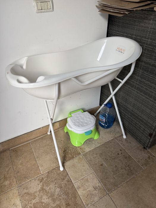 Cadita pliabila cu termometru!!!