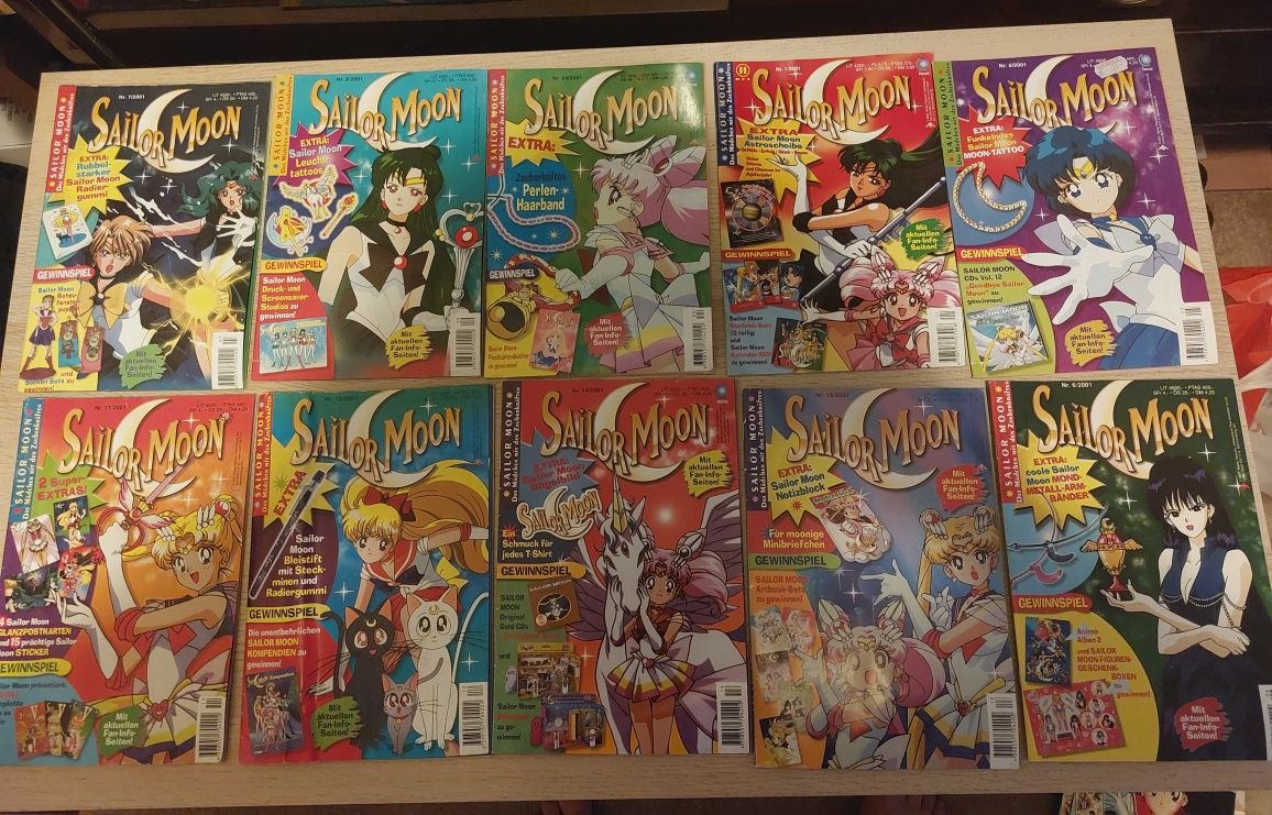 Colecție Sailor moon anii 90