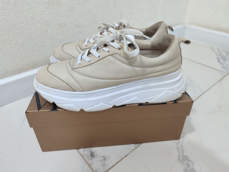 Кроссовки натуральная кожа производство Турция