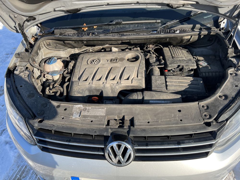 VW Touran 1,6TDI 105к.с 2012г НА ЧАСТИ