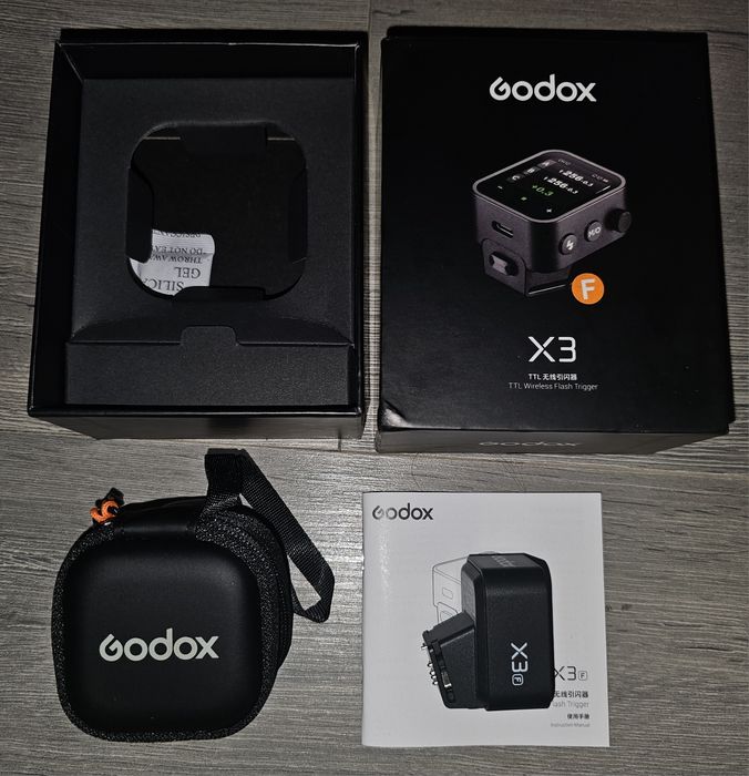 Радиосинхронизатор Godox X3 F (синхронизатор триггер)