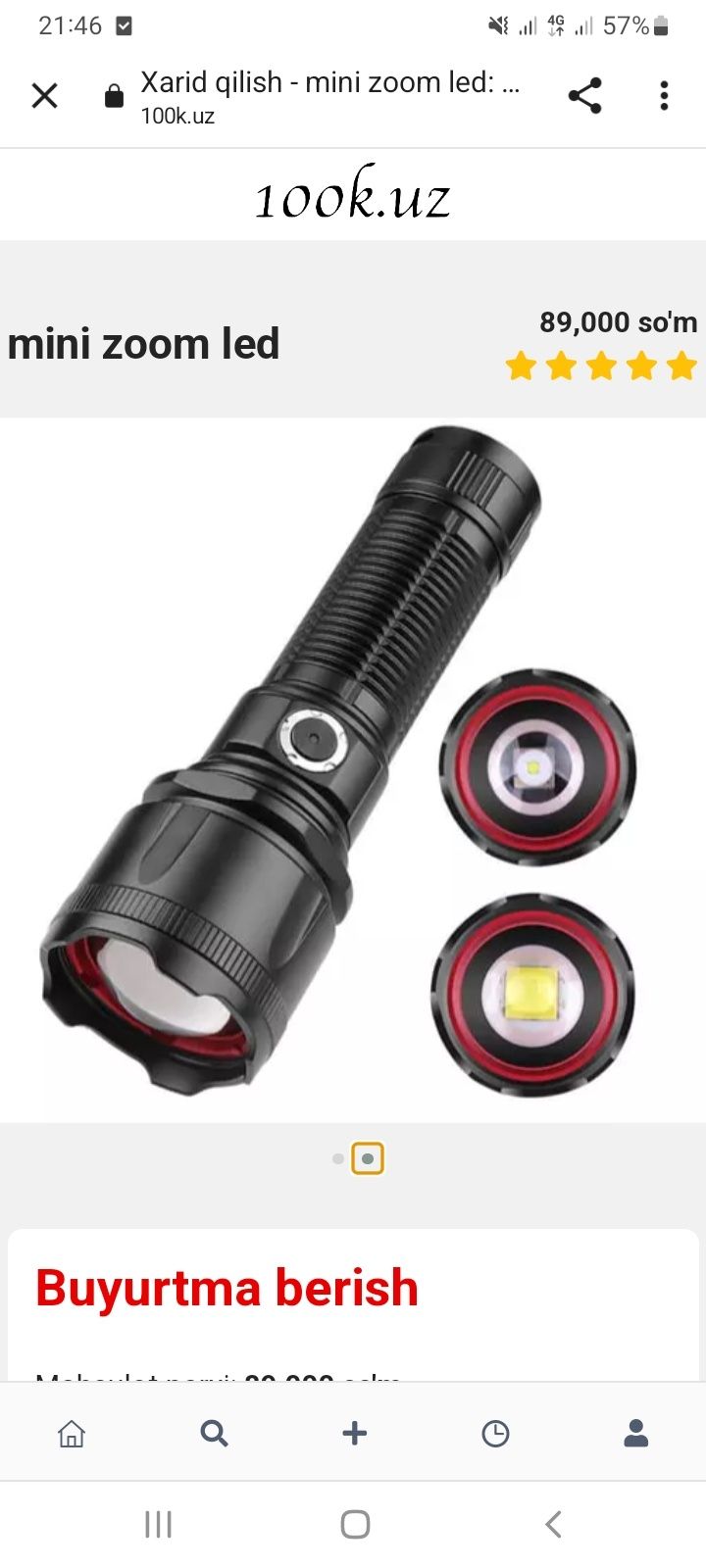 Mini zoom led

Mini ZOOM LED larimiza keldi !!  
Nur chiqarishu juda k