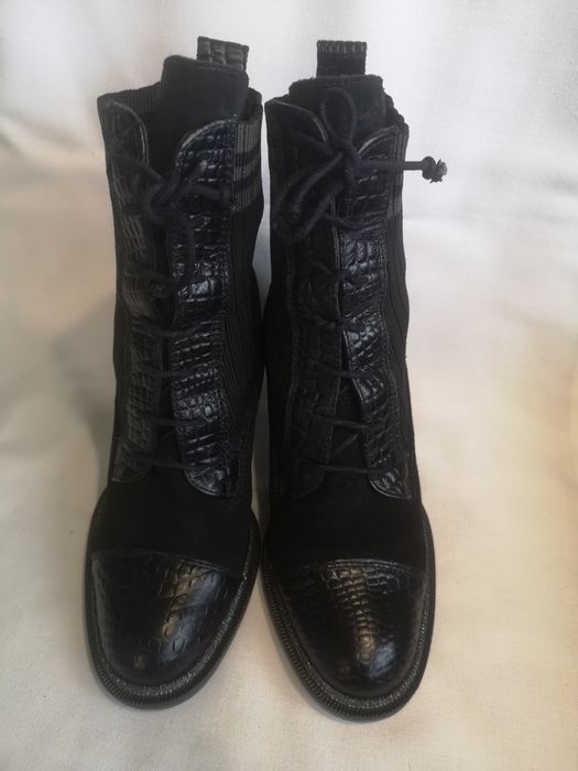 Hispanitas, дамски боти естествен велур, номер 36