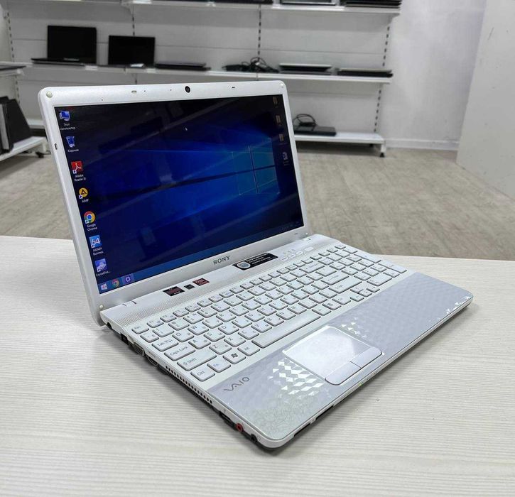 Бюджетный ноутбук для офиса Sony  AMD E-450/оЗу6/Ssd128/Hdd500 Абай 79