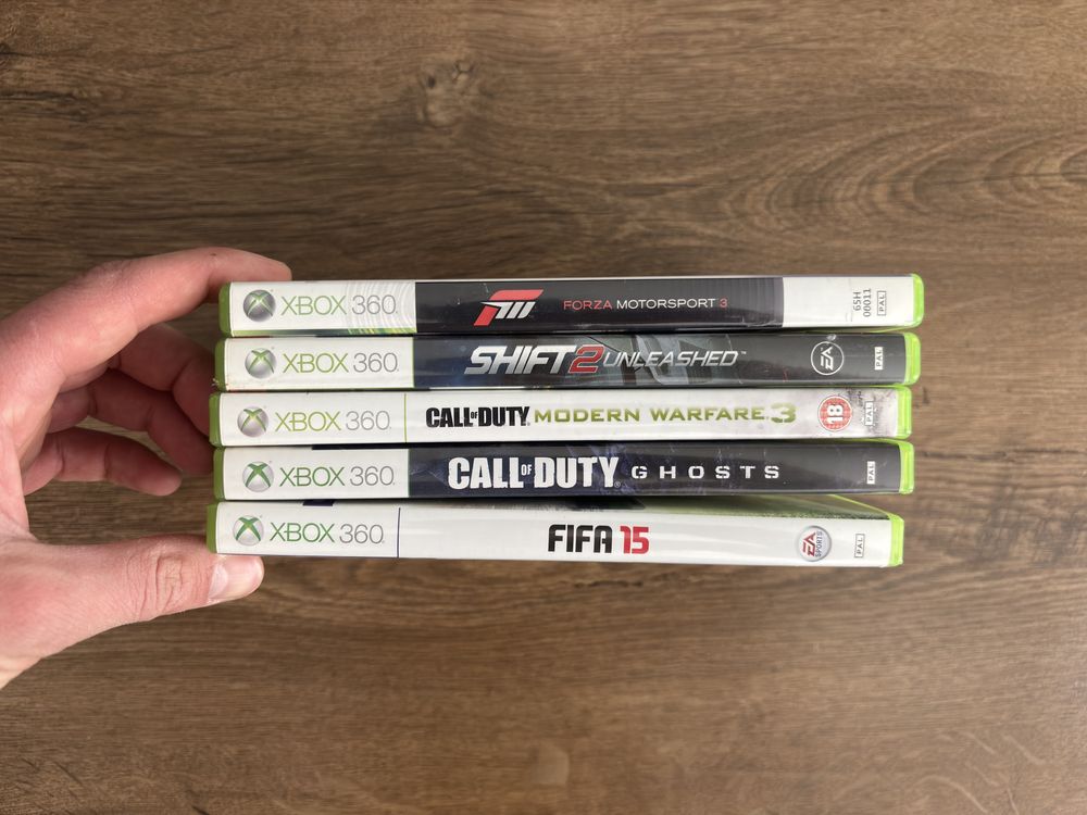 Fifa 15, Call of Duty, Need For Speed, Forza Motorsport 3 за XBOX 360