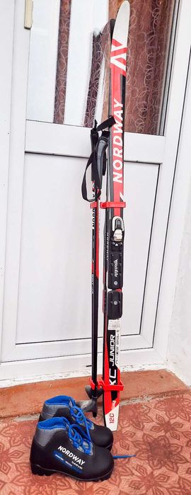 Беговые лыжи NORDWAY детские в комплекте