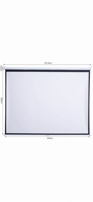 Проекторен ролетен екран 2.51х1.83 НОВ!