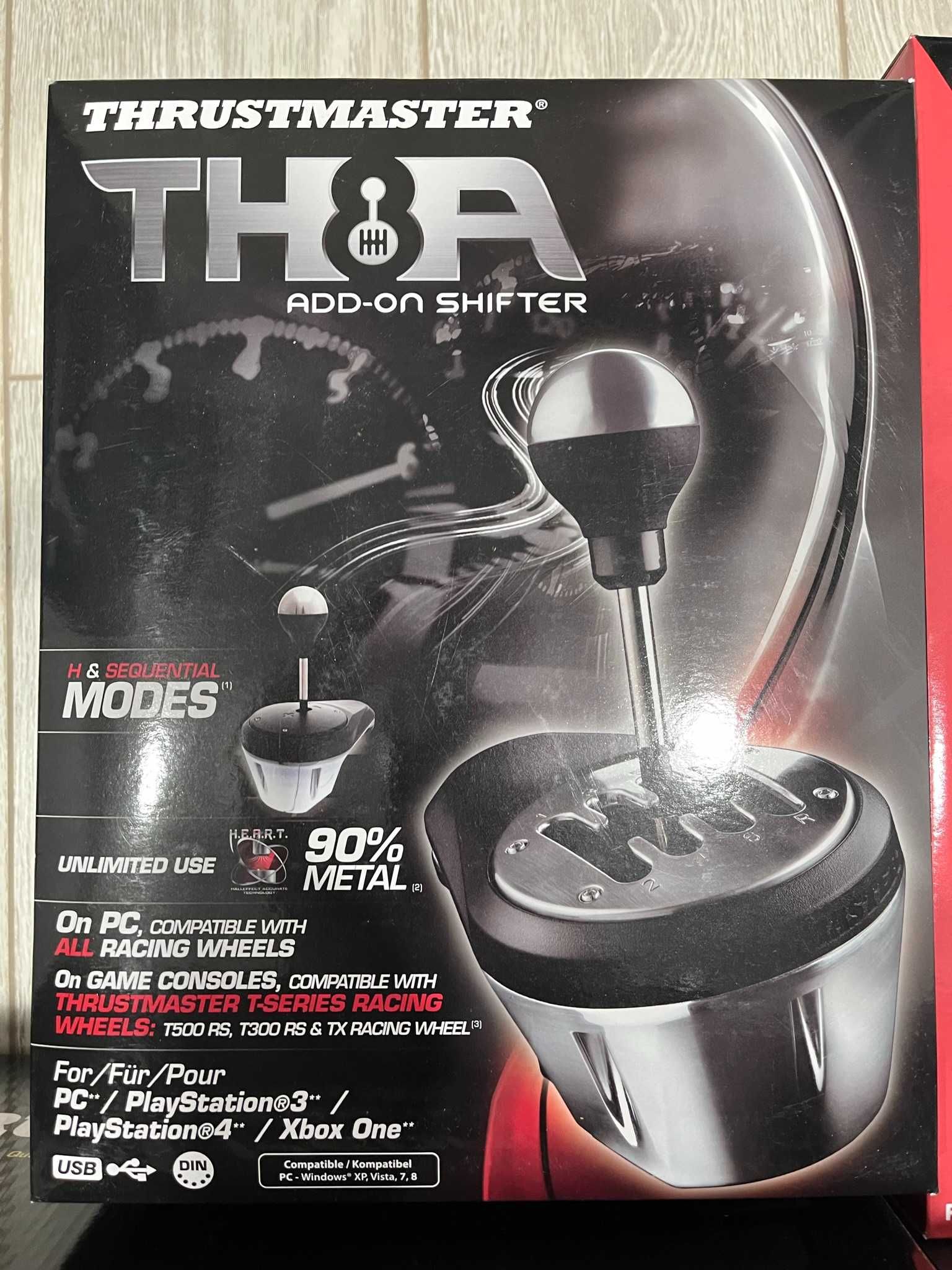 Thrustmaster База 6nm, Руль, Педали, КПП