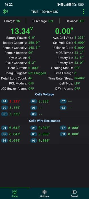 LiFePO4 Акумулатор 150 Ah Active Smart BMS