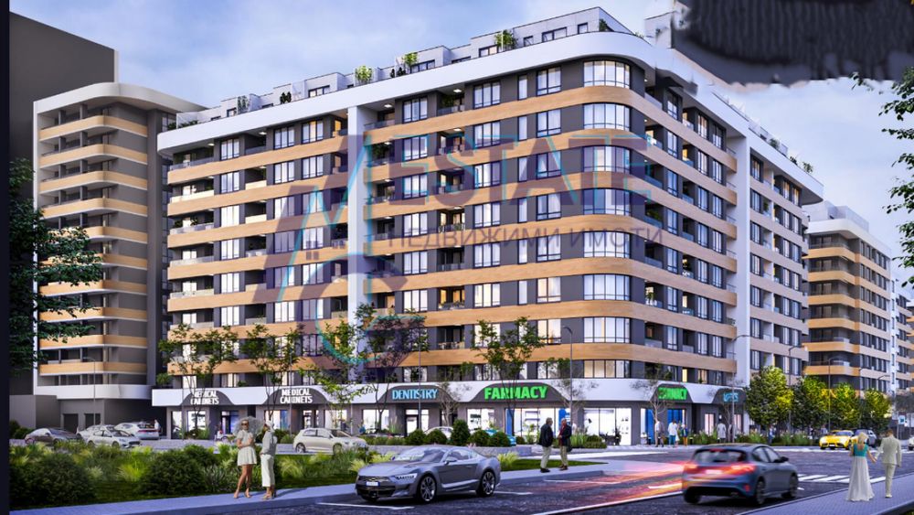 Едностаен апартамент в кв.Азимут, гр. Бургас