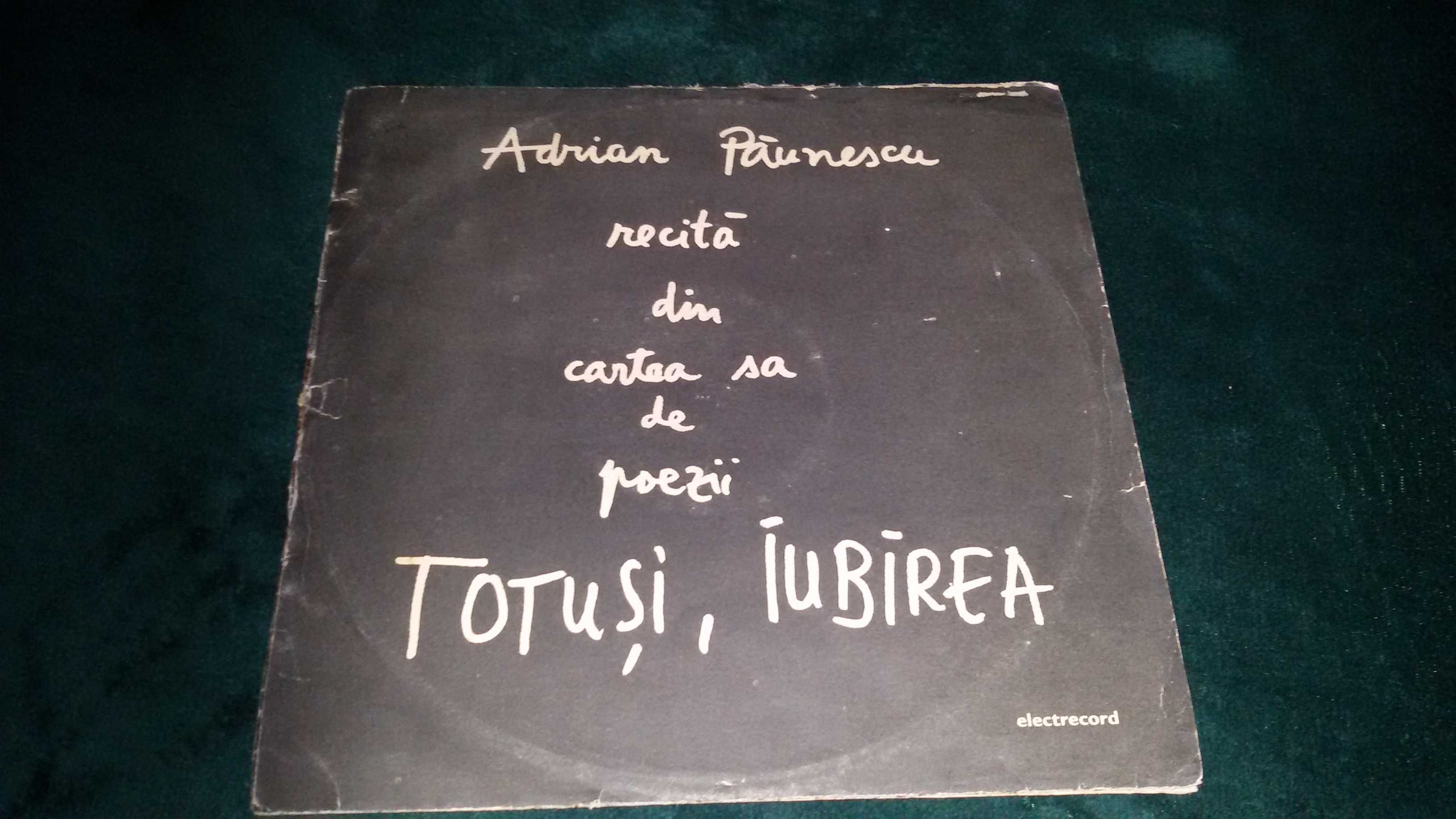 Vinil Adrian Paunescu "totusi ,iubirea" / Mircea Vintila