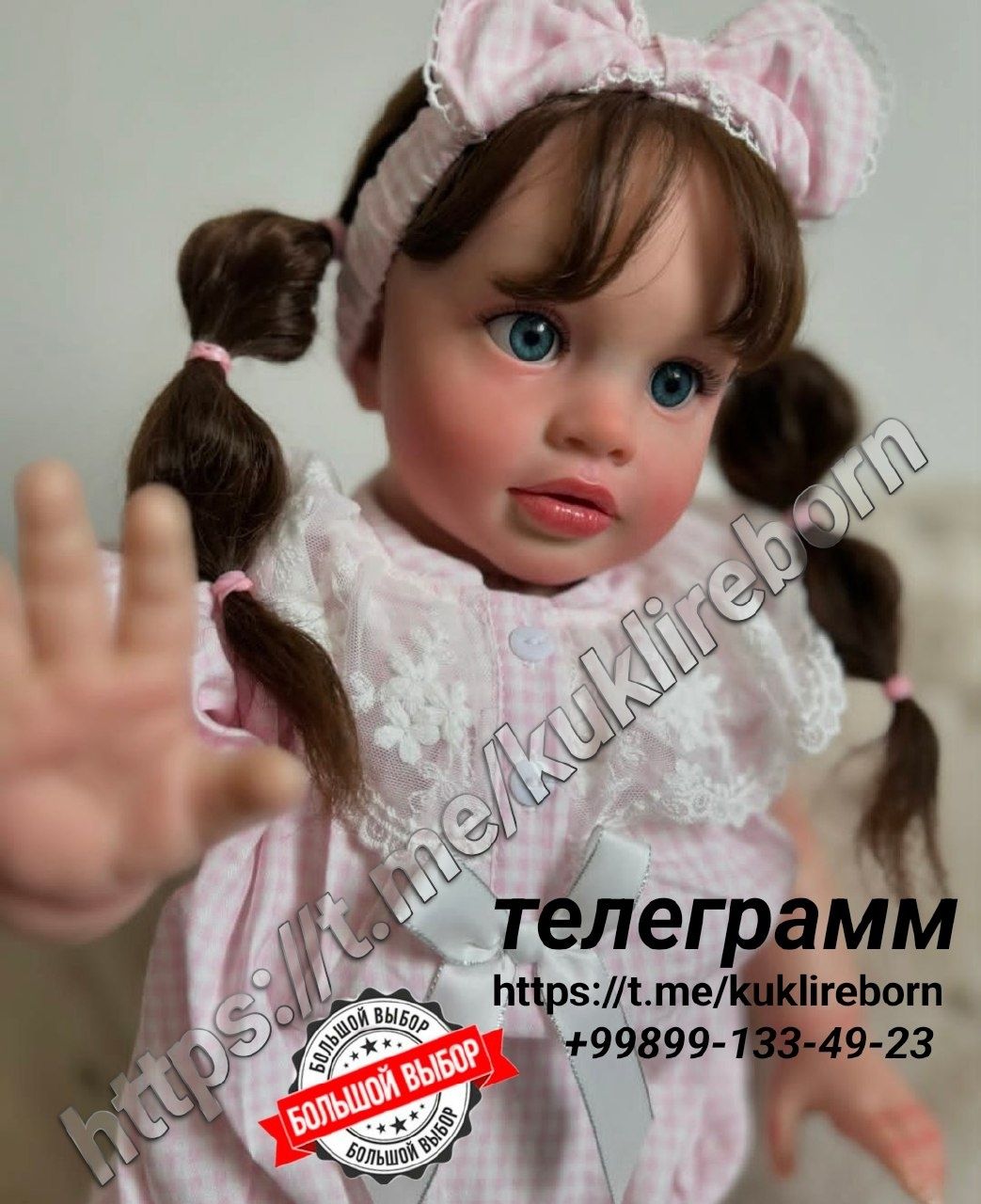Кукла Реборн оригинал NPK Toys
