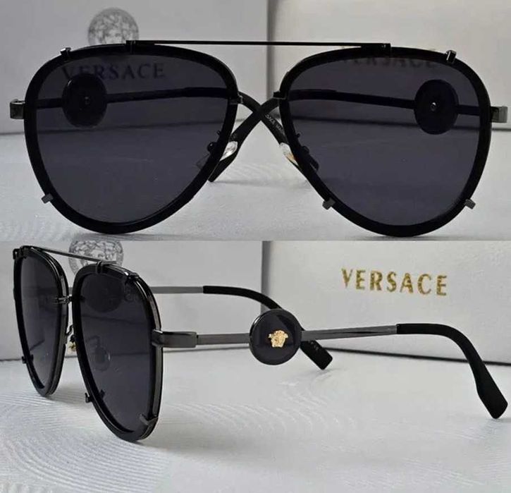 Мъжки слънчеви очила, тип авиатор #3