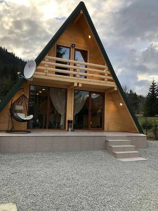 Construim cabane din lemn tip A