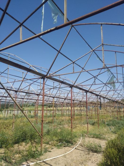метало-конструкция теплицы