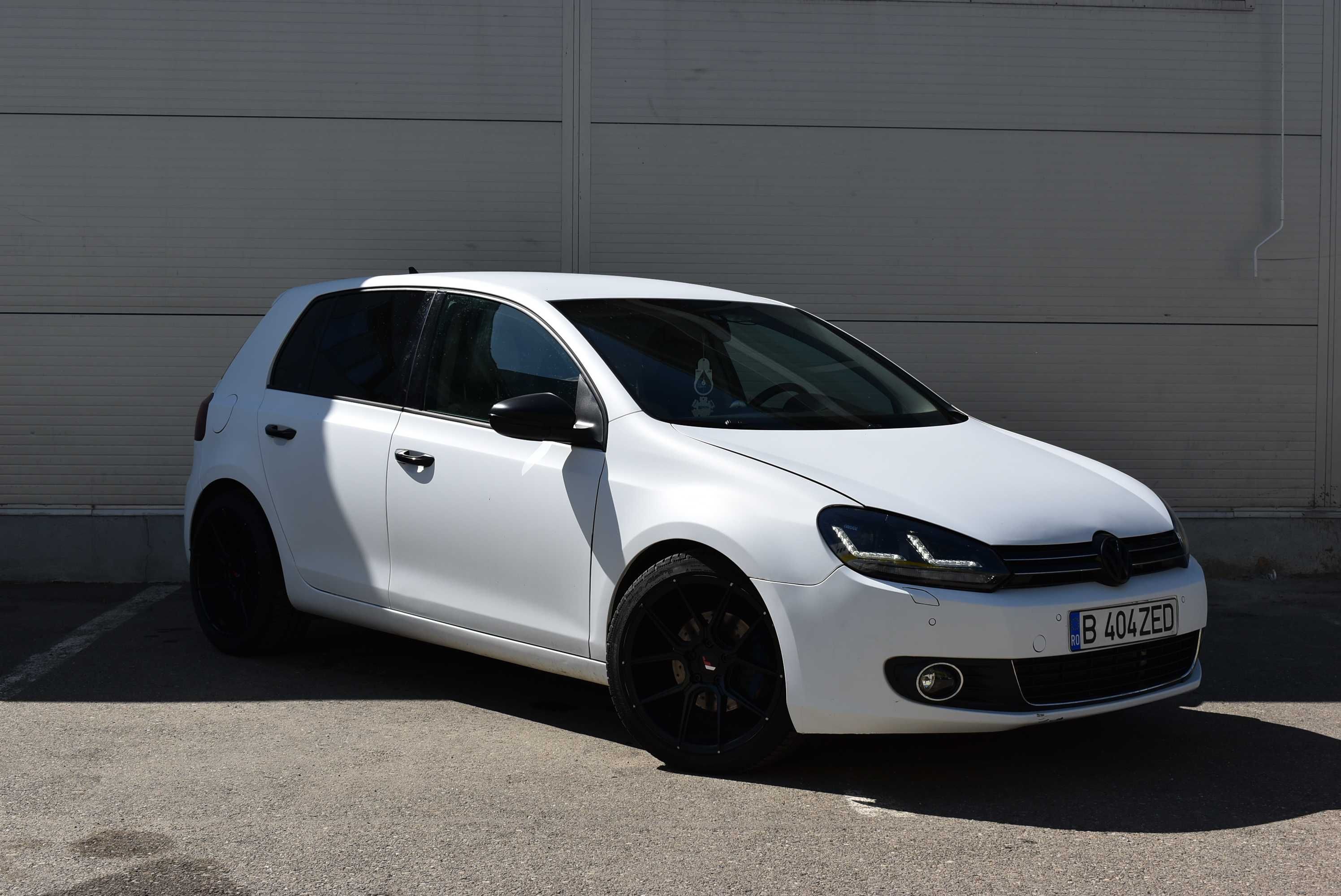 Golf 6 | interior PIELE ALCANTARA bej | 200CP | Faruri OSRAM (1000e)