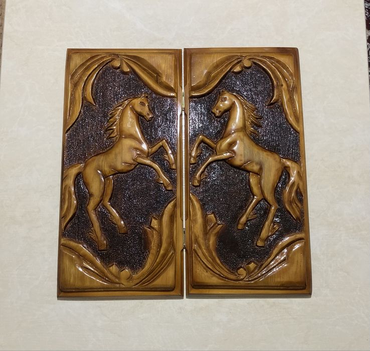 Деревянные нарды ручной работы — новые