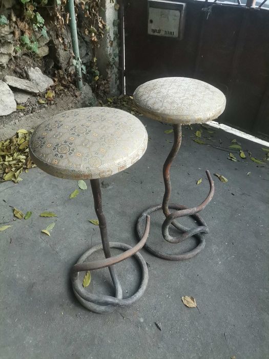 Бар столове от ковано желязо