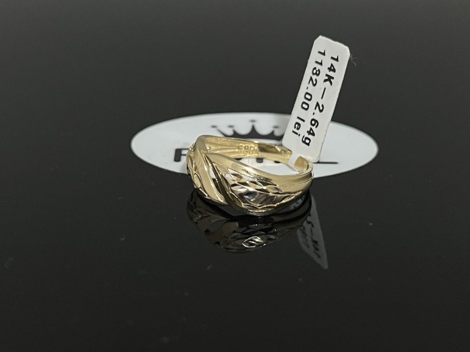 Bijuteria Royal CB : Inel dama aur 14k 585 2,64gr