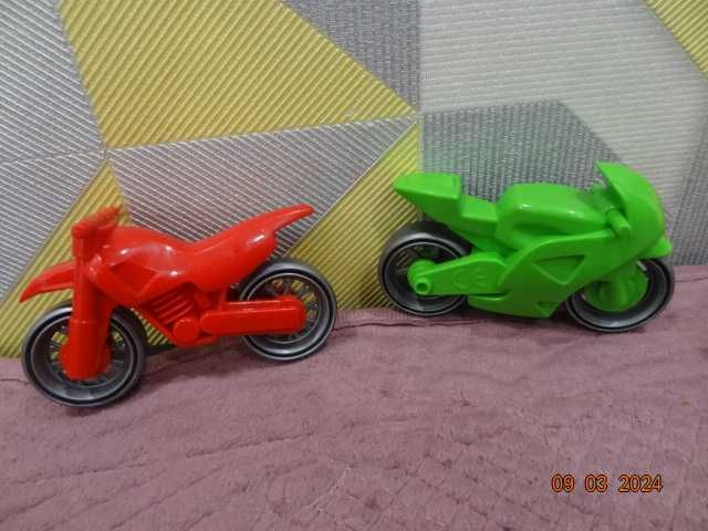 Набор игрушечных   мотоциклов Tigres Kid (9 см) 3шт + 1